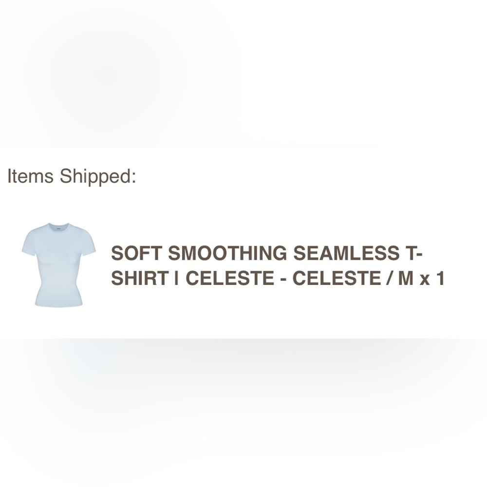 Skims soft smoothing tee